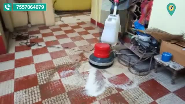 Single Disc Floor Scrubber & Polisher Machine