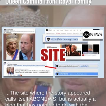 Fact Check: Prince William Did NOT Ascend To British Throne & Expel Queen Camilla From Royal Family
