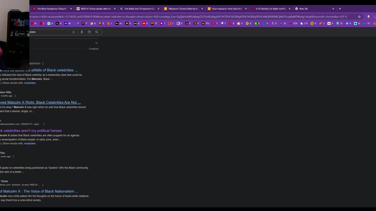 Malcom X was right about black celebrities
