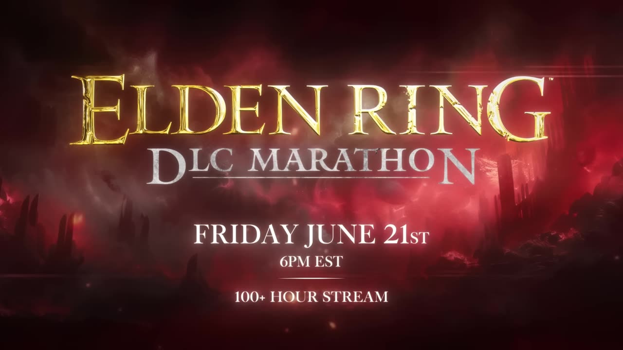 Kai Cenat Elden Ring Shadow Of The Erdtree Marathon Official Trailer