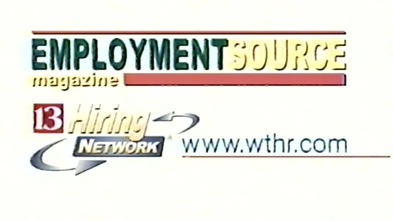September 1, 2002 - WTHR Hiring Network Promo