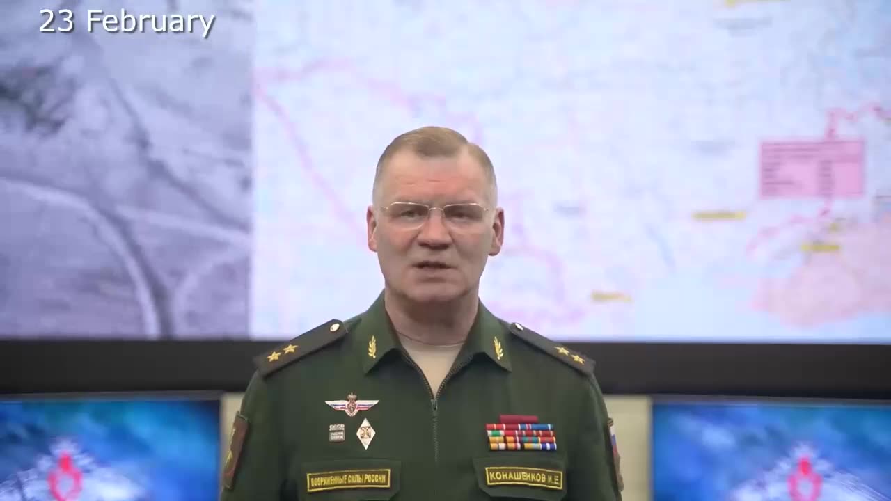 ⚡️🇷🇺🇺🇦 Morning Briefing of The Ministry of Defense of Russia (February 17-23, 2024)