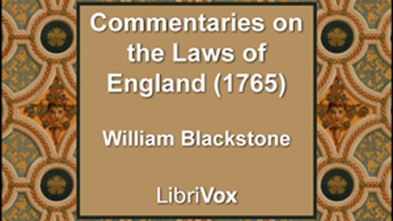 Commentaries on the Laws Of England p2