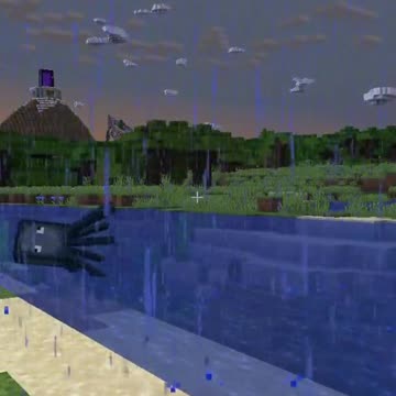 Weird things happen when you mix your #minecraft mods #shorts