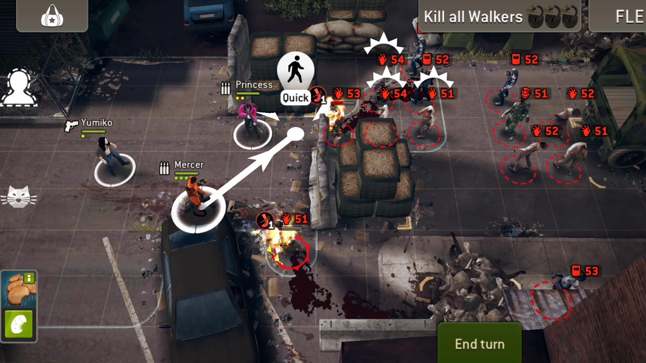 The Walking Dead No Man's Land Choke Point Round 57