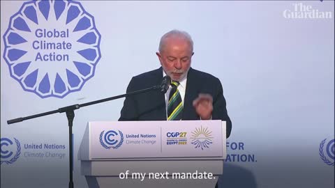 'No one is safe': Brazil's president-elect Lula vows climate action during Cop27 speech