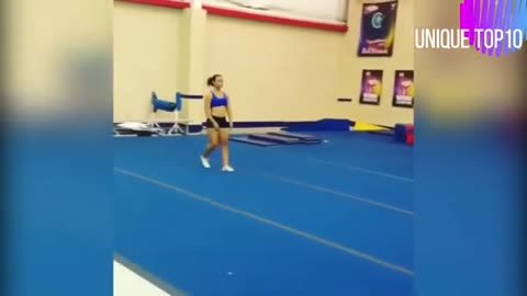 Amazing Flips and tricks by Girls