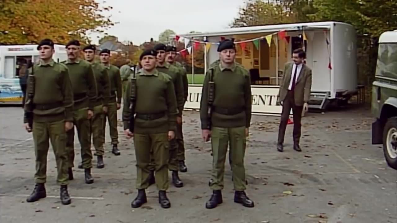 Mr bean The Army is here full episode