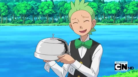 Pokemon Best Wishes Cilan saying “Oh joy”