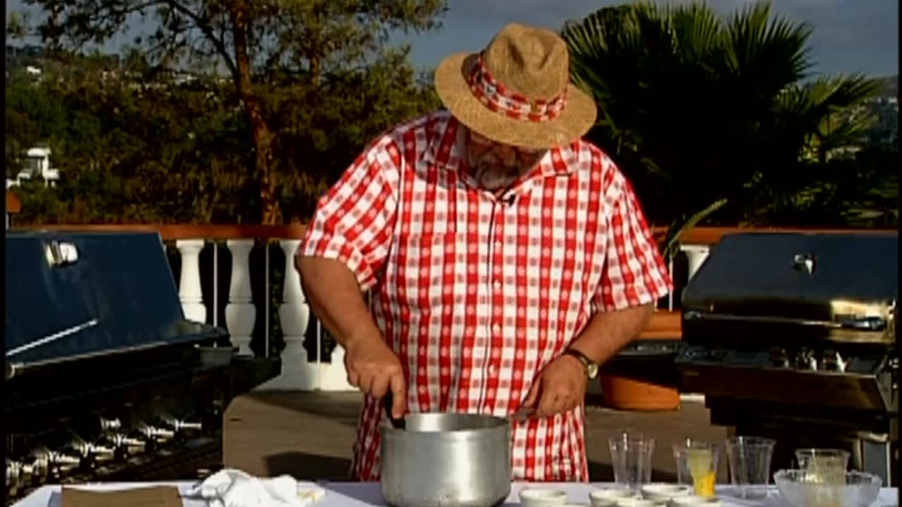 Barbecue America Flan on the Grill!