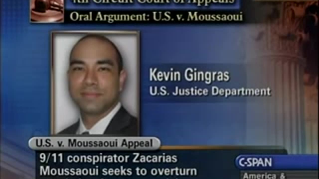 United States vs Zacarias Moussaoui First Oral Argument