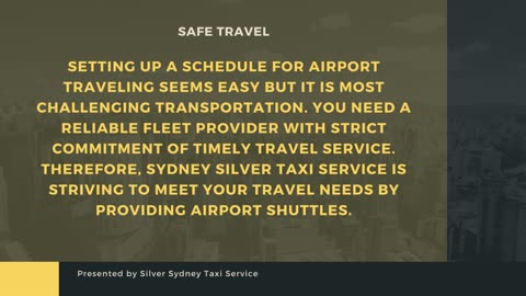 Silver Sydney Taxi Service