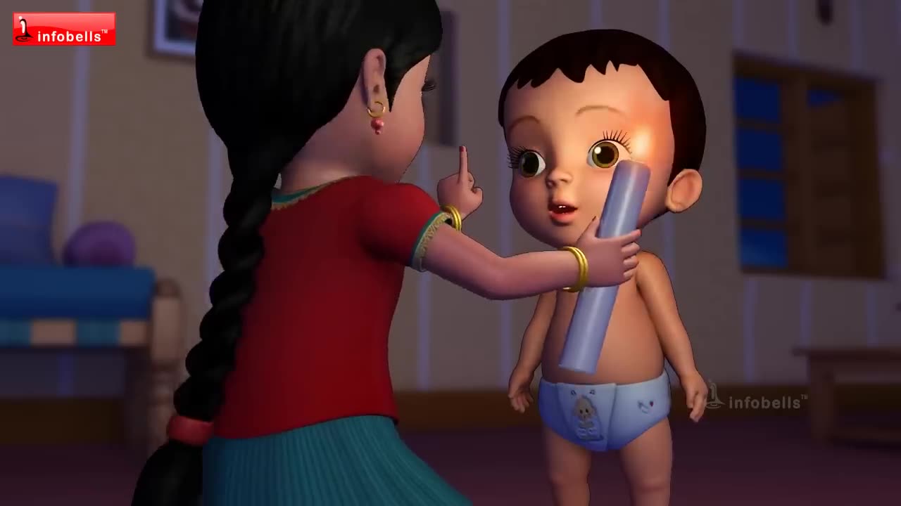 Chittige Kattale Bhaya-Fear Song | kannada Rhymes & Kids Vedios | Infobells