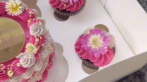 Beautiful cake decoration