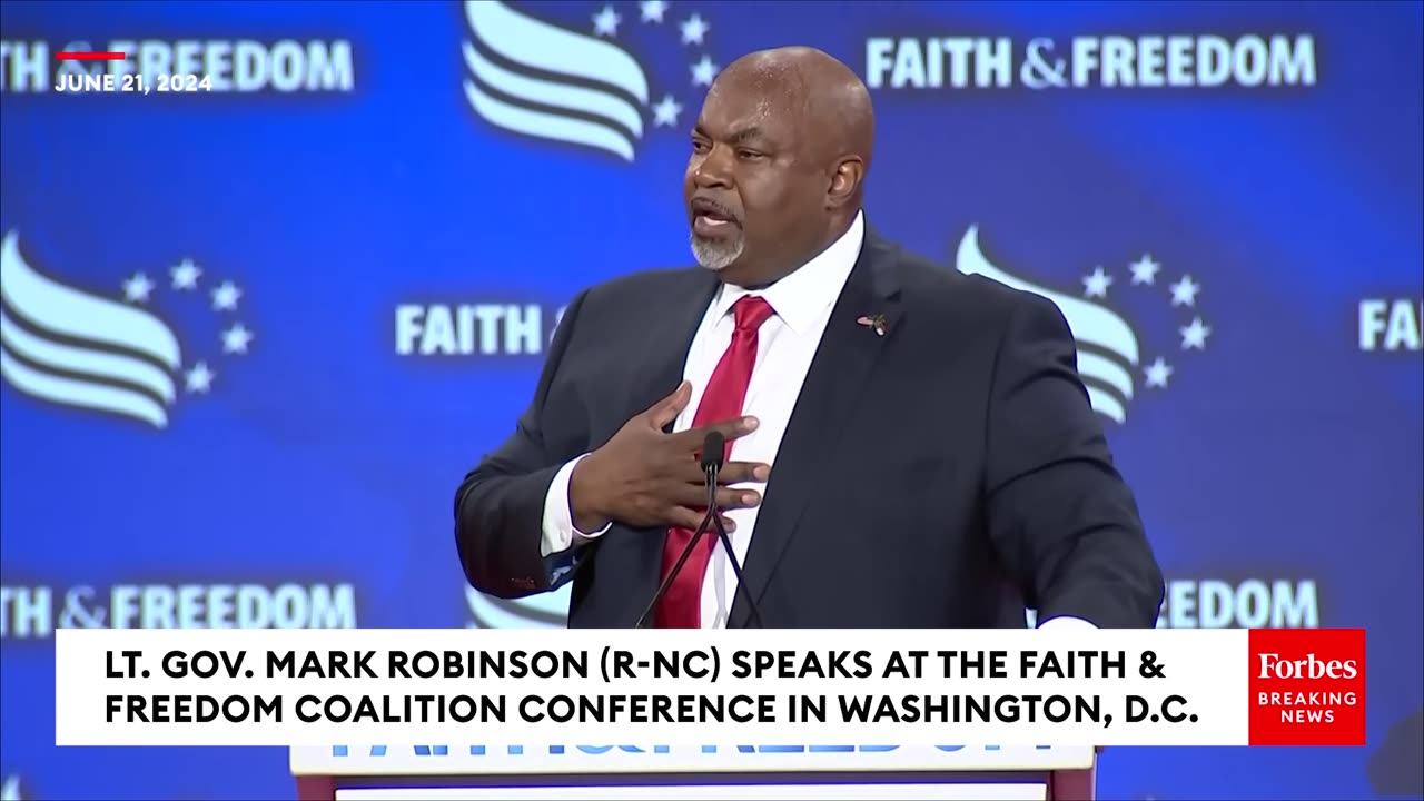 'I Came Here To Get Something Started!': Mark Robinson Goes Scorched Earth On Dems, Promotes Trump