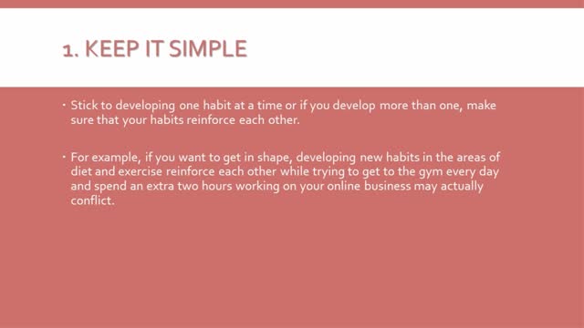 The 5 Science-Based Secret to Sticking with New Habits
