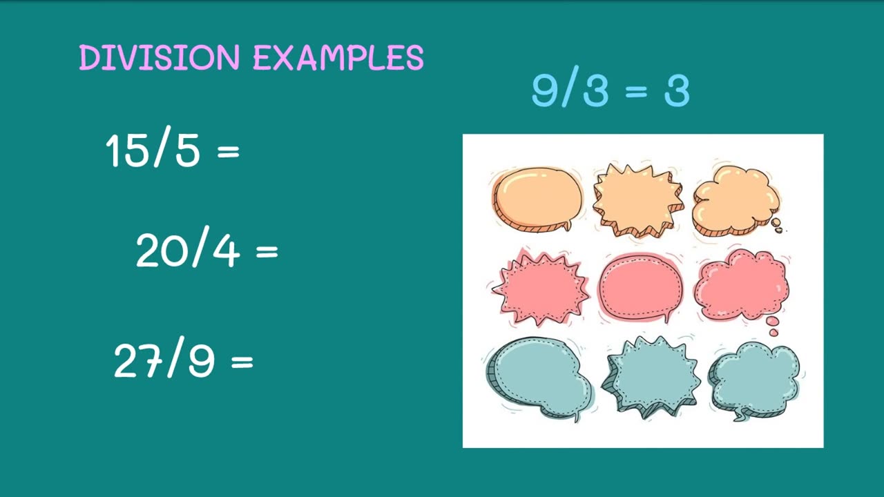 #Division - Elementary #Math #Bismillah School;