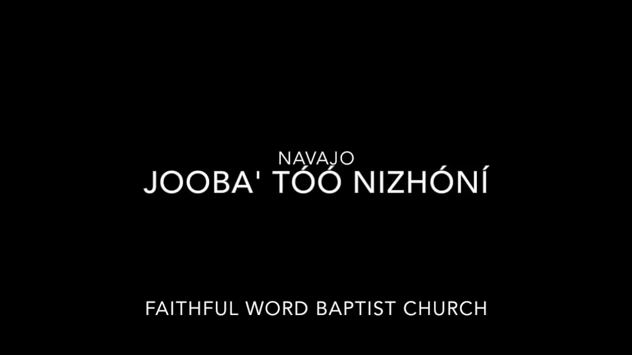 Jooba' T'óó Nizhóní' (Navajo - Amazing Grace) | sanderson1611 Channel Revival 2017