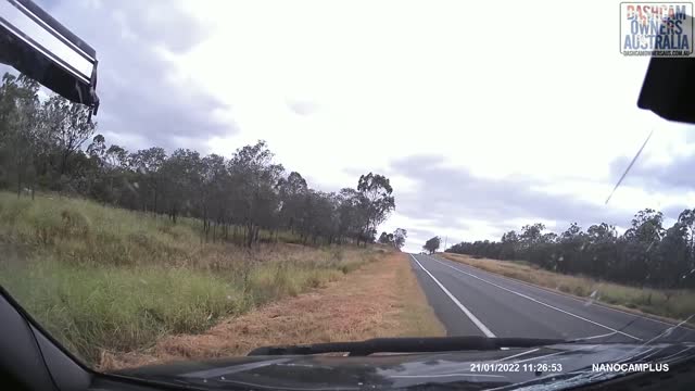 OMG Steer Tyre Blows on Truck