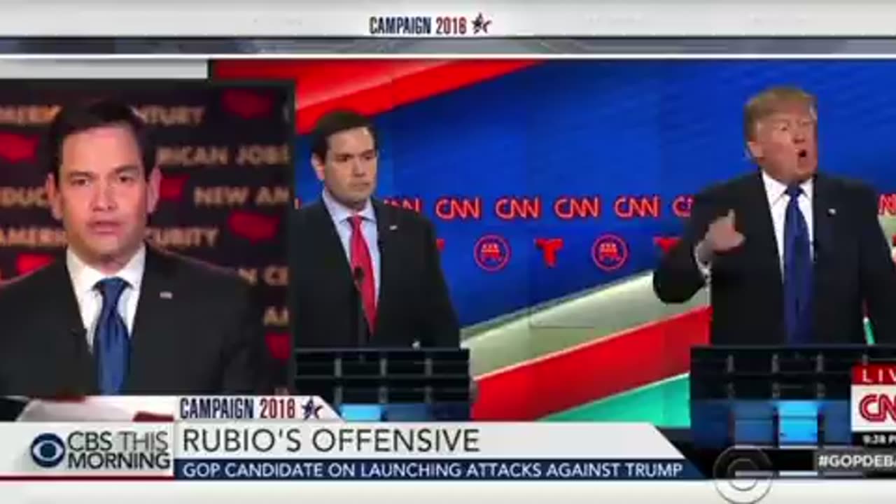 2 minutes of Marco Rubio denouncing Trump as a “con artist” who will never become president