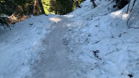 Riverside Ice Hiking – Tamanawas Falls – Mount Hood – Oregon – 4K