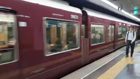 This classic train at Kyoto is purely classy!