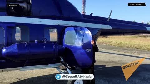 Сотрудники МЧС Абхазии эвакуировали жителя высокогорного села Псху с переломом ноги