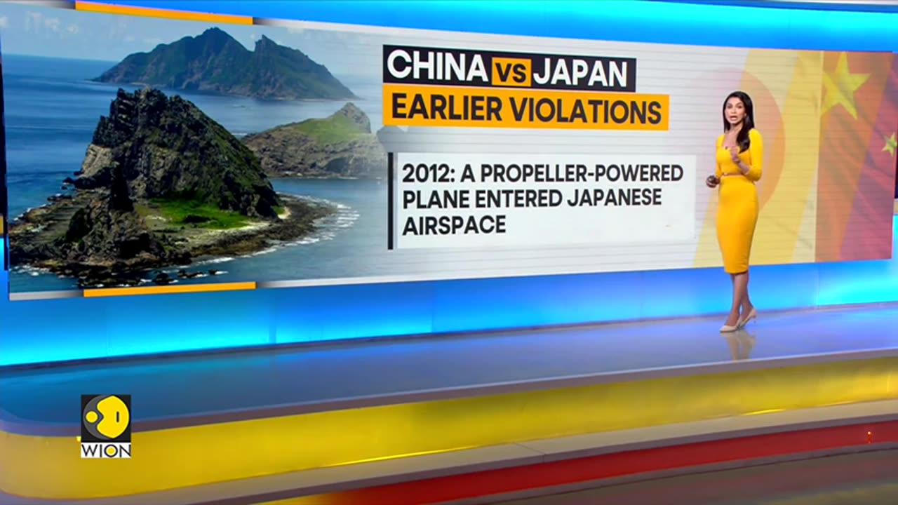 Chinese military aircraft violates Japanese airspace _ World News