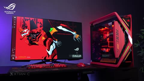 ROG x EVANGELION Themed PC Build