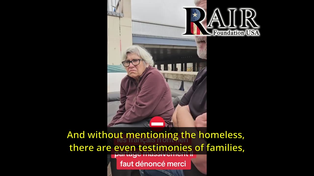 France: People denied assistance because they are French