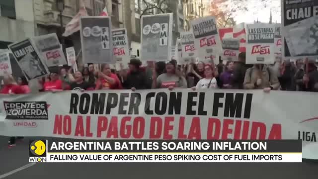 Argentina battles soaring inflation: Anti-IMF protests erupt in Buenos Aires | World English News