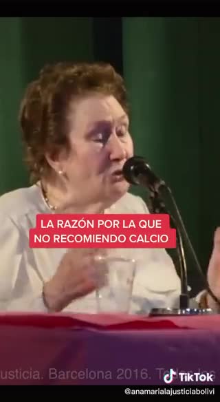 EXPERTA EN BIOLOGÍA MOLECULAR DICE QUE EL CALCIO PRODUCE ALZHEIMER.