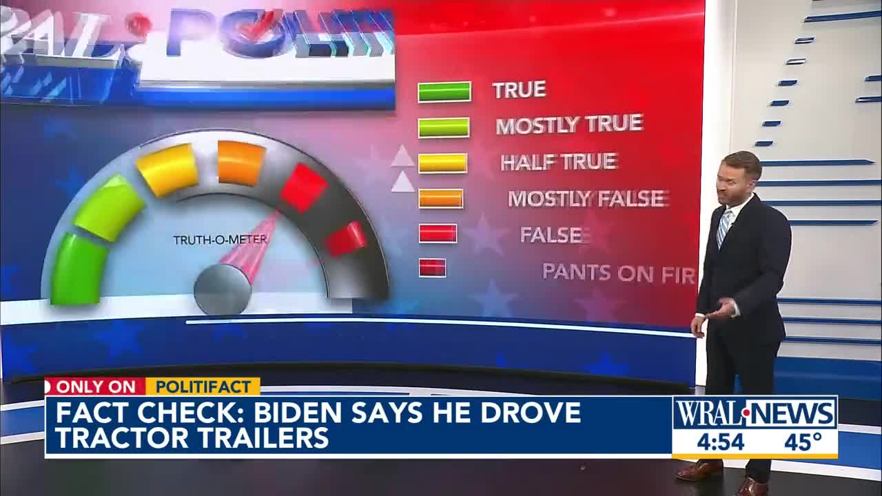 Joe Biden got another false Politifact false claim