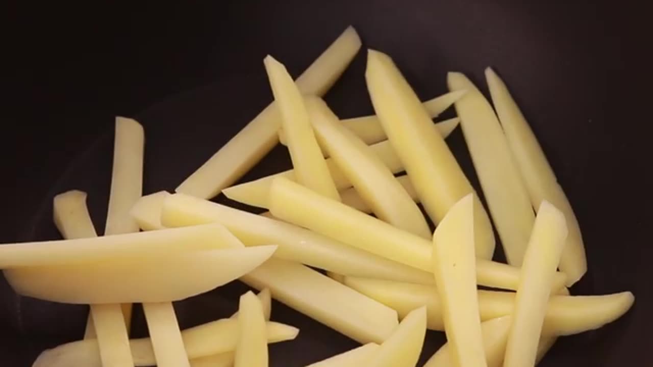 Crispy fries recipe