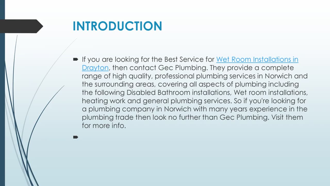 Get The Best Wet Room Installations in Drayton.