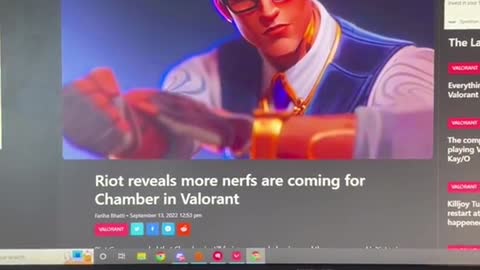 They really decided chamber needed more nerfs