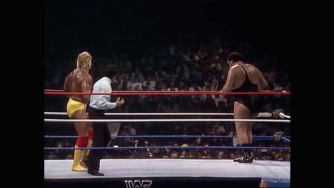 Hulk Hogan vs. Andre the Giant | WWF • WWE (Wrestling)