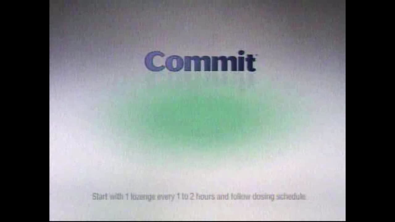 Nicorette Commit Commercial