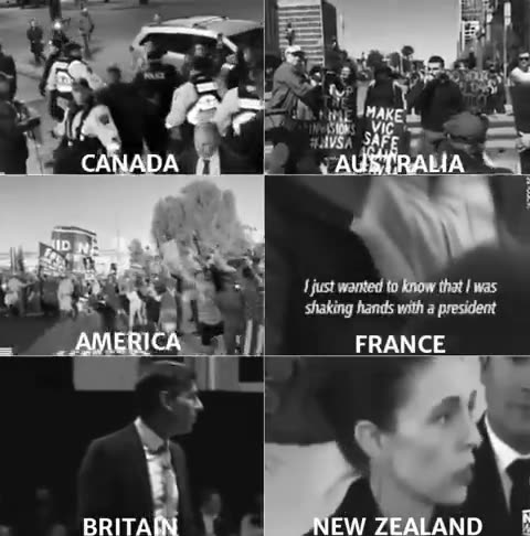 The Treasonous WEF Dictators are so DESPISED by their People that their slightest Public...