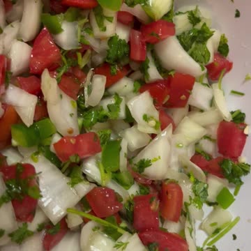 Clay and I made Pico De Gallo