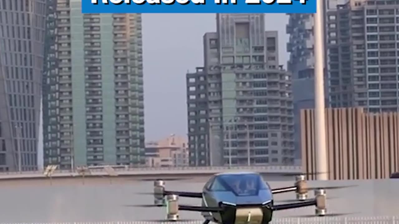 FIRST FLYING CAR READY TO TAKE OFF