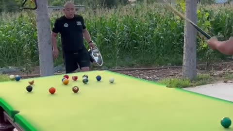 Funny video Billards