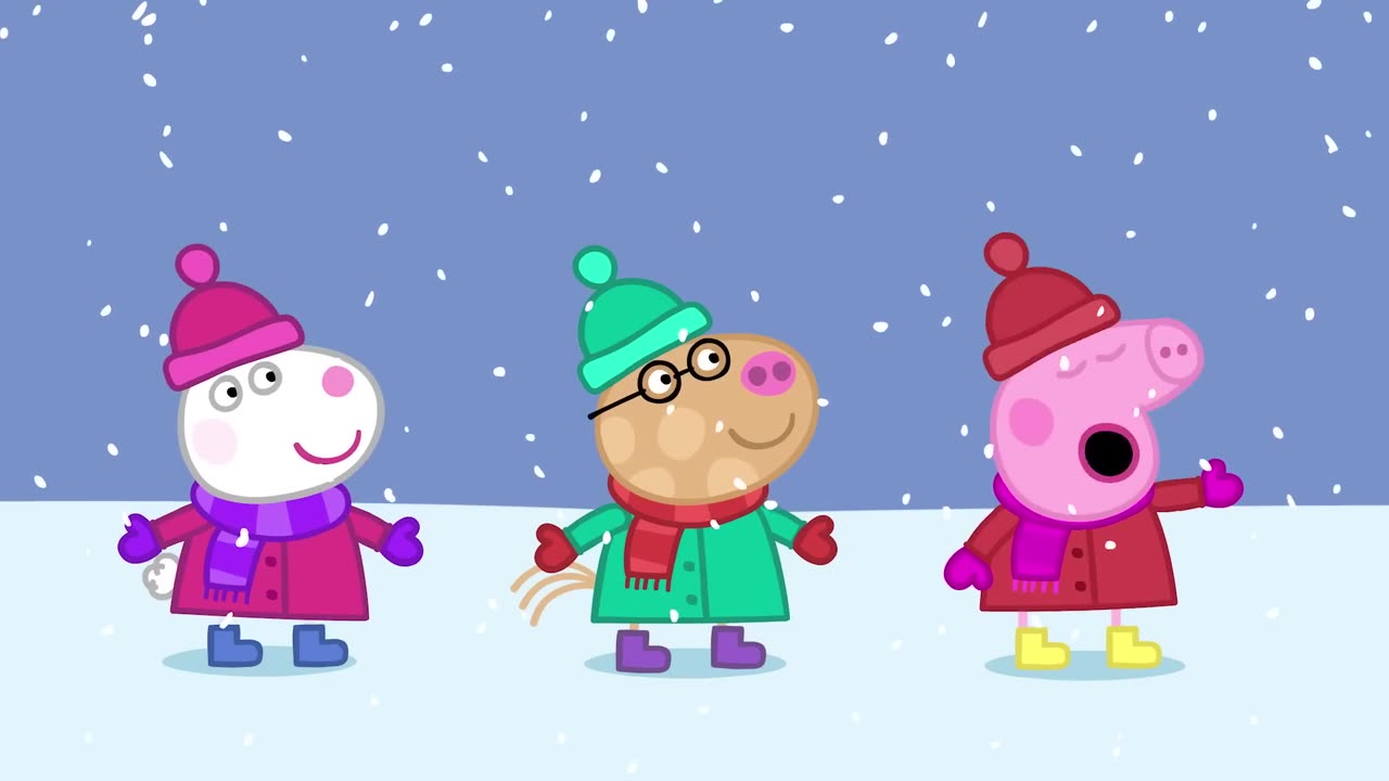 Peppa Pig's Snow Day 🐷☃️ Peppa Pig Tales