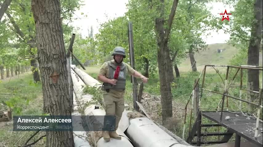 Ukraine War - "Barbed wire fences and huge bomb shelters”