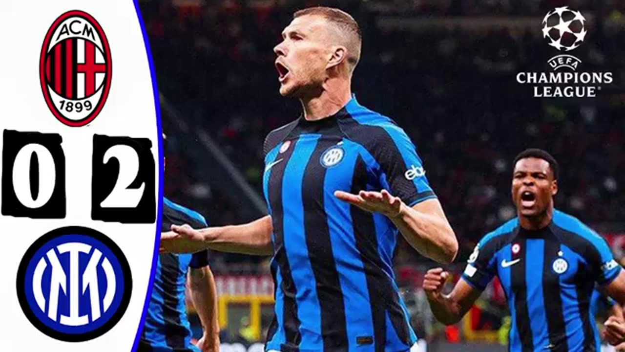 AC Milan vs Inter Milan 0-2 Highlights Download: UEFA Champions League (UCL) – May 10th, 2023