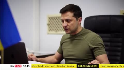 Ukraine’s comic president becomes stand-up leader