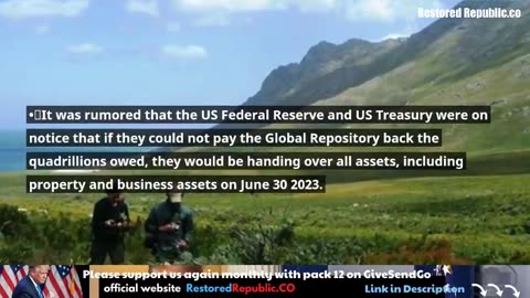 Restored Republic via a GCR Update as of June 24, 2023