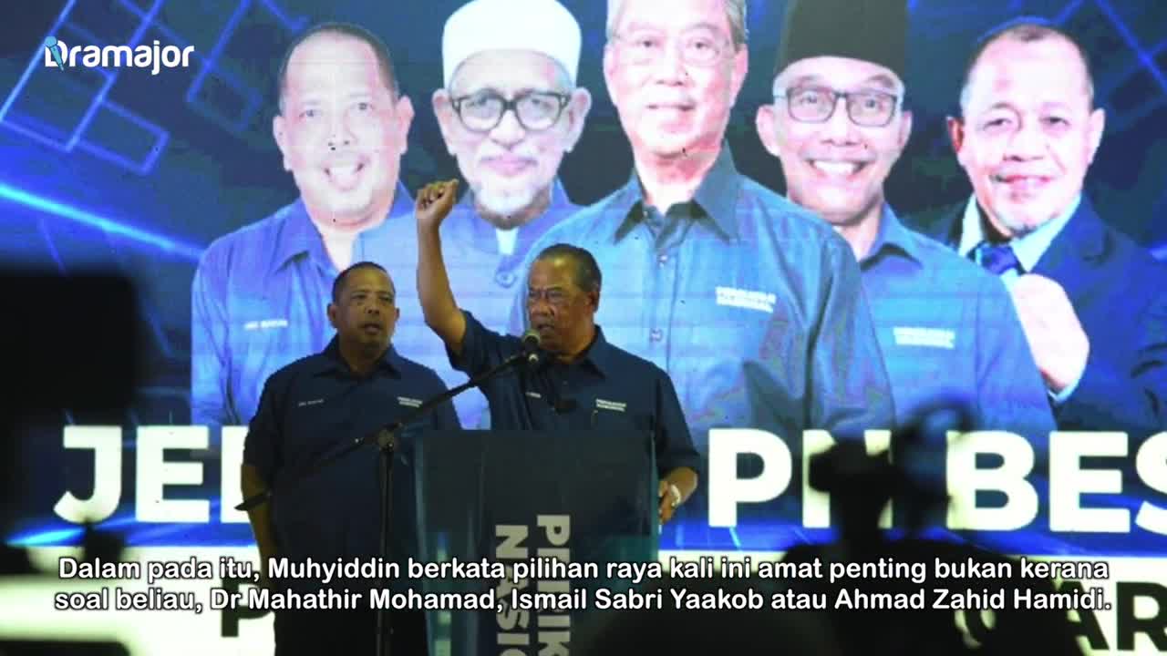 TUN MAHATHIR Mengaku GTA Kurang Mendapat Sambutan! Muhyiddin Yassin Yakin Parti Lawan Hanyut!