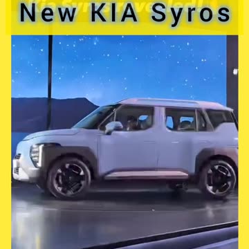 Kia India has unveiled the all-new Syros SUV ahead of its launch early next year!