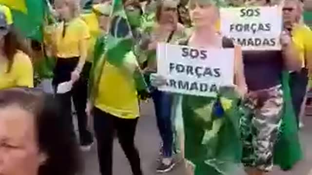 BRAZIL, NOVEMBER 18, 2022, RIGHT, RIGHT, RIGHT, LEFT NEVER MORE